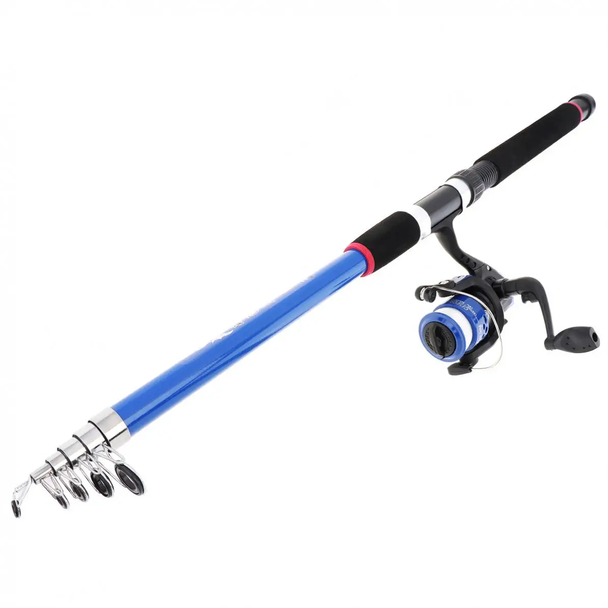 Рыболовная удочка Fly Line комбо полная Наборы Катушка для спиннинга полюс набор с