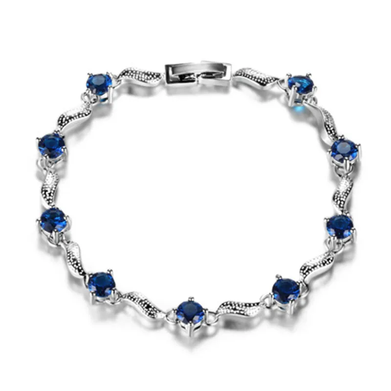 Очаровательный браслет из кубического циркония новинка 2019 модный круглой