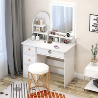 new vanity desk with light mirror lighted nordic dressing table bedroom dressing table storage cabinet dressing table dressers