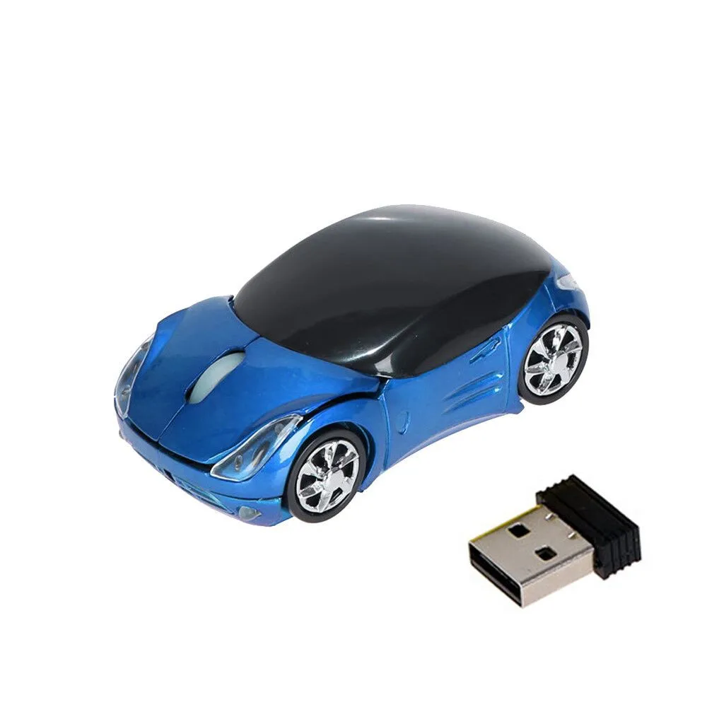 AX-356 2 4 GHz 3 кнопки 1200 Точек на дюйм Беспроводной Мышь мыши автомобиля Форма