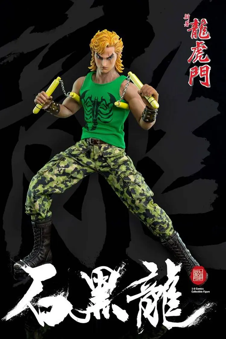 Игрушки ACG ATF-005 1/6 новые Дракон Тигр ворота комиксов фигурка Коллекционная Shi
