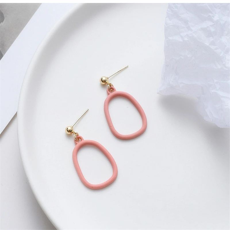 

Small Little Heart Drop Earrings For Women Fashion Jewelry Accessories Charms Geometric Colorful Earrings Gifts For Birthday