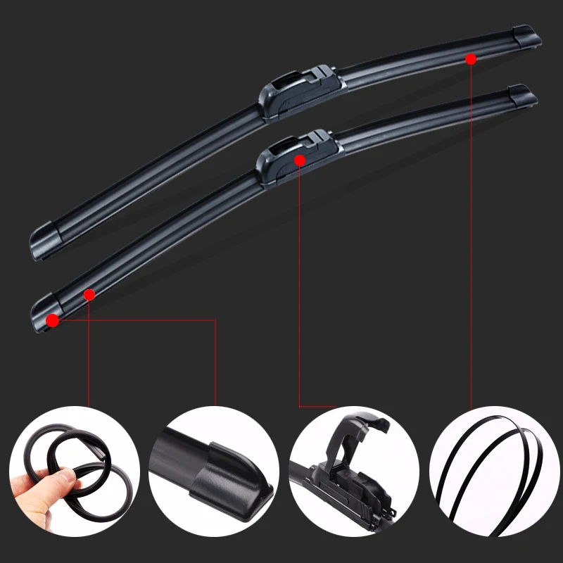 For Chana CS35 All Years Front Wiper Blades Brushes Cutter Accessories U J Hook | Автомобили и мотоциклы