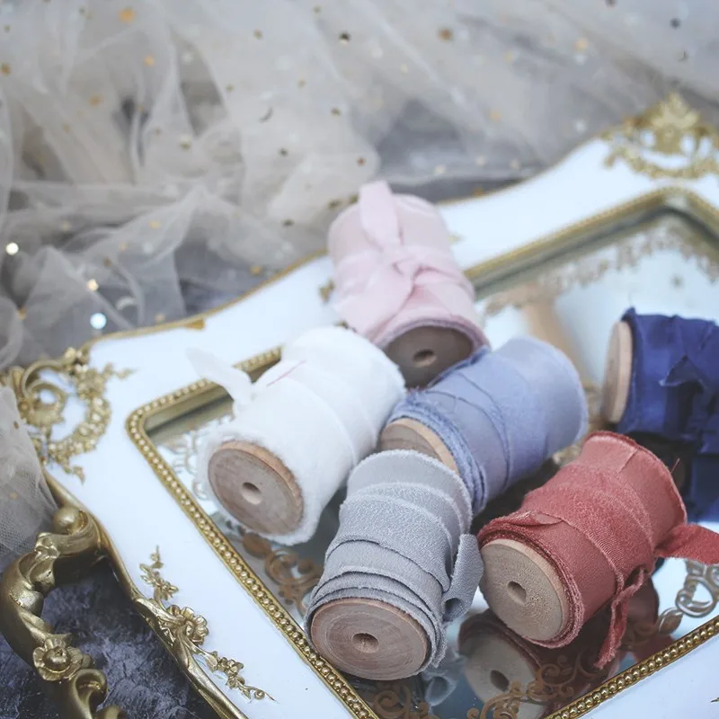 Замшевая ткань необработанные края ленты 5 см х 1 35 м ручная лента с бахромой рулон