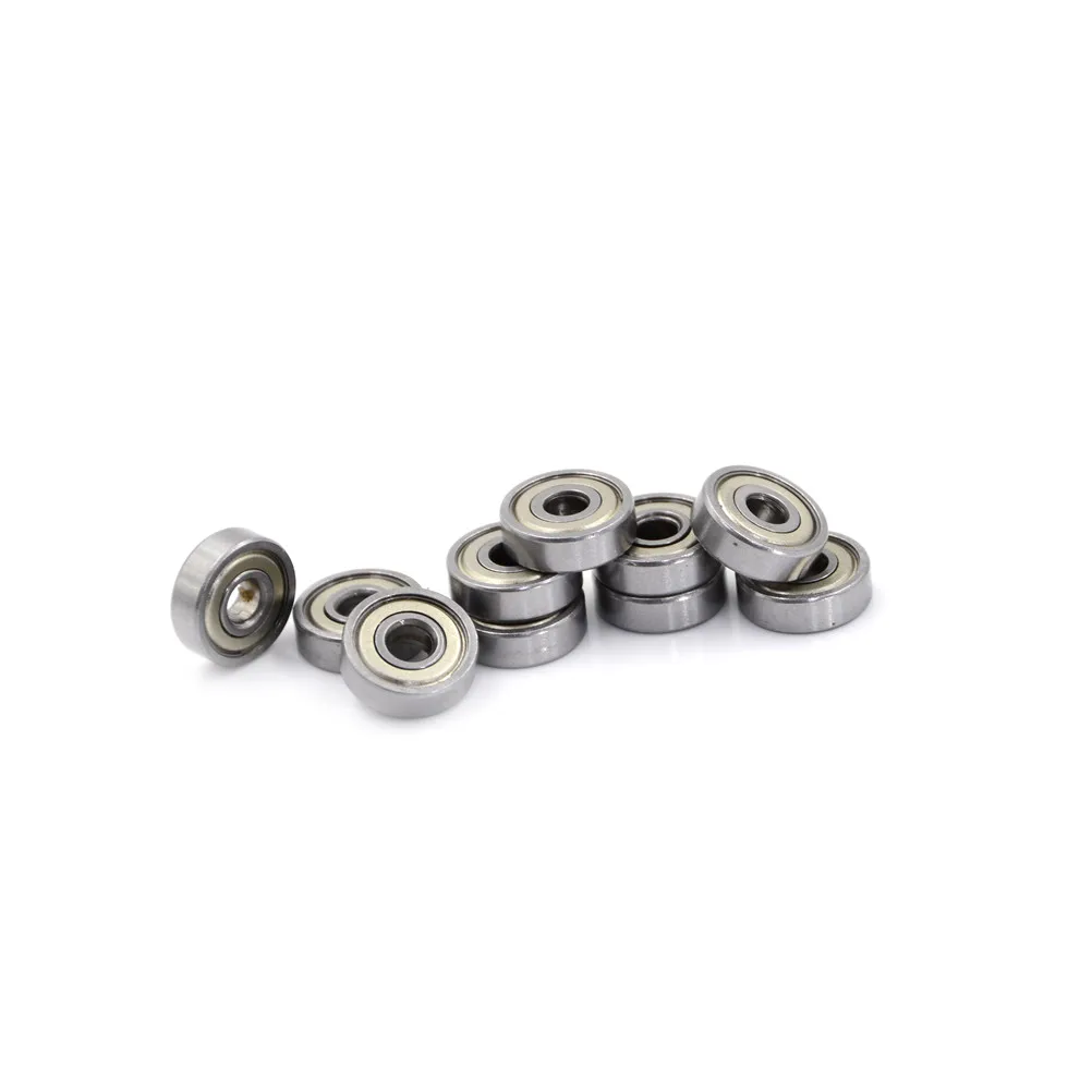 

ZLinKJ 10Pcs/Lot Quality Metal Shielded Metric Radial Ball Bearing Model 625ZZ Deep Groove Ball Bearings Miniature Rubber Sealed
