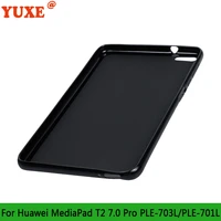 tablet case for huawei mediapad t2 7 0 pro ple 703l ple 701l 7 0 funda back tpu silicone anti drop cover for t2 7 0 pro cases