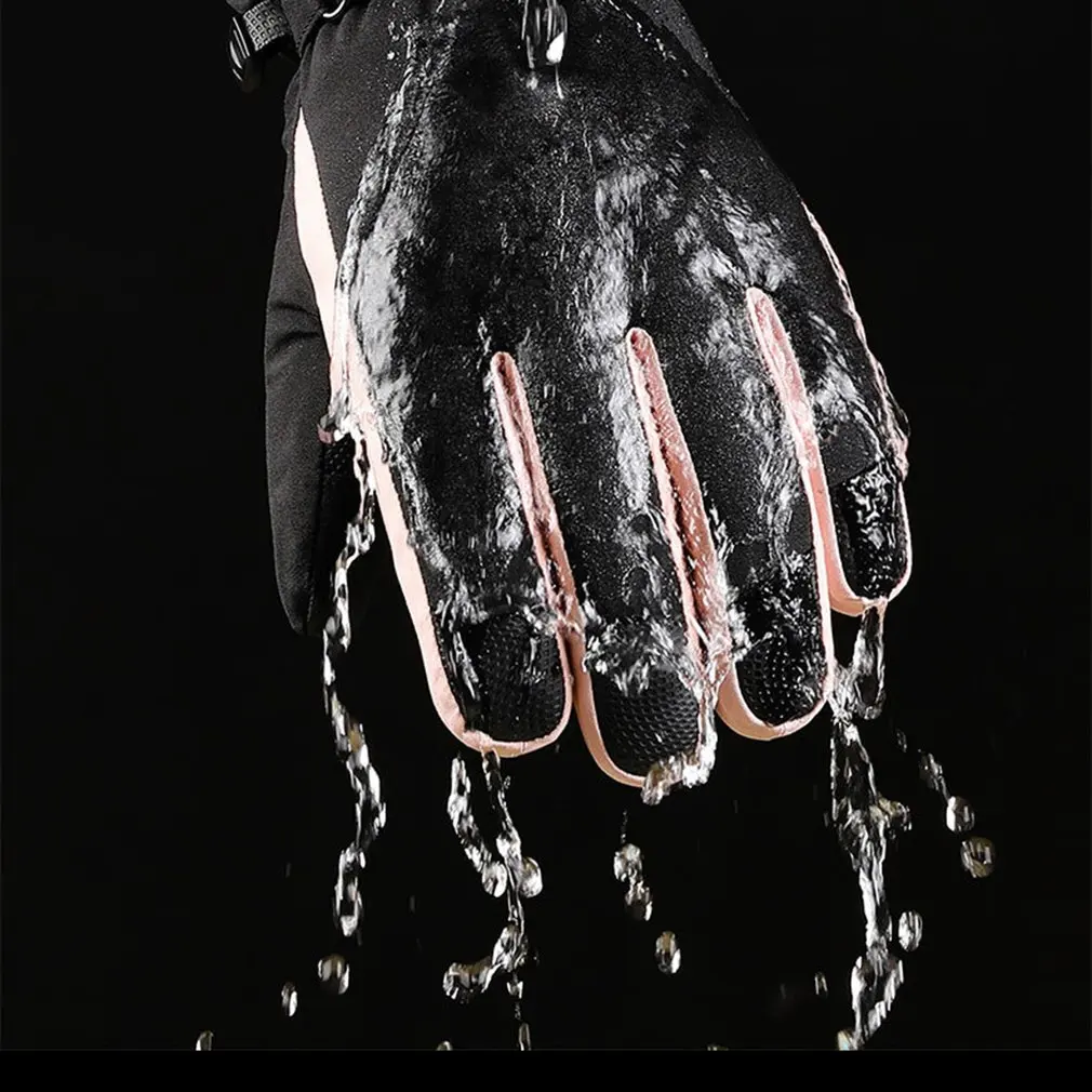 Новые Зимние перчатки для мужчин и женщин лыжные с функцией сенсорного экрана