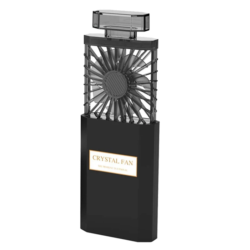 Женский ручной вентилятор перезаряжаемый Маленький Персональный с 3 настройками