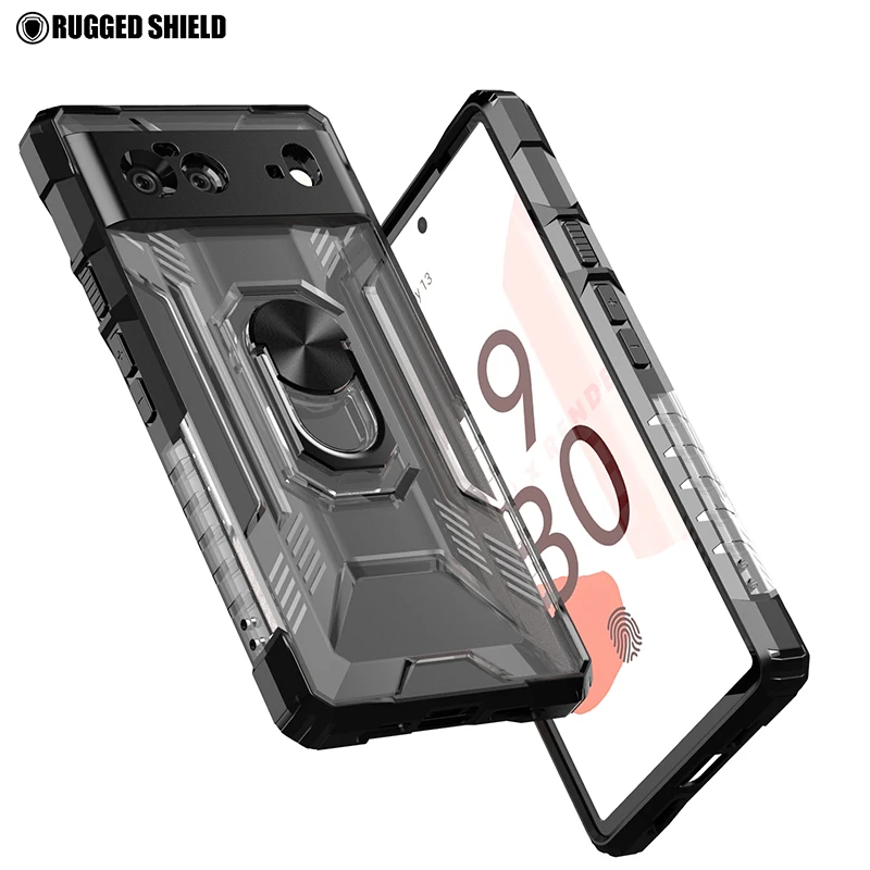 

For Google Pixel 6 Case Impact Absorbtion Armor Shockproof Cover PC Soft TPU Case For Google Pixel 6 Pro Pixel 5A