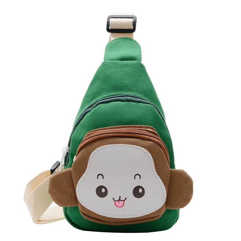 

Cute Children's Messenger Bag Baby Girls Canvas Fashion Shoulder Bags Lovely Cartoon Pattern Small Crossbody Bags Kids Gifts