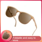 Солнцезащитные очки складные для мужчин и женщин UV-400, поляризационные фотохромные, с защитой от ультрафиолета, TR90
