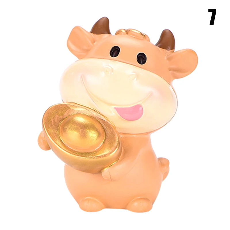 2021 год Китайский Зодиак ОКСа полимерные изделия домашние украшения с Новым годом