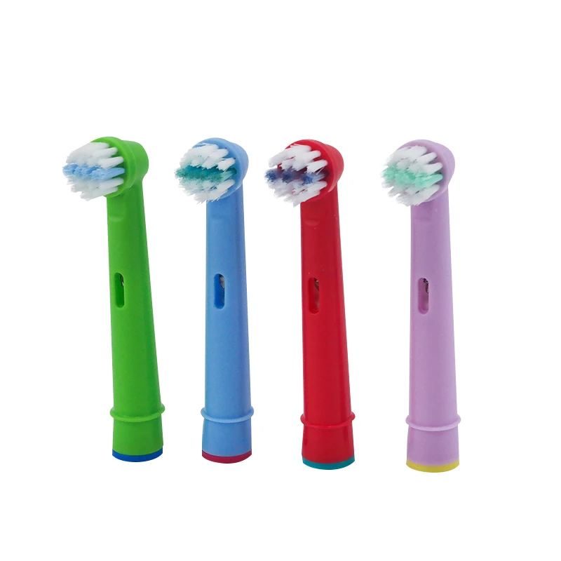 4 сменные насадки для детской зубной щетки Oral-B Advance Power/Pro Health/Triumph/3D Excel | Бытовая