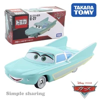 takara tomy racing cars tomica c 27 flo disney pixar cars hot pop kids toys motor vehicle diecast metal model for kids gift