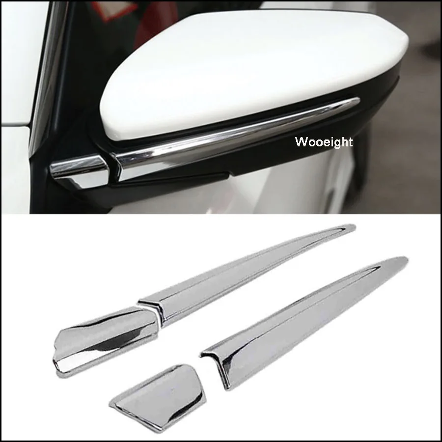 4 шт. декоративные полоски для зеркала заднего вида Honda Civic 2016 2017|Зеркала и крышки| |