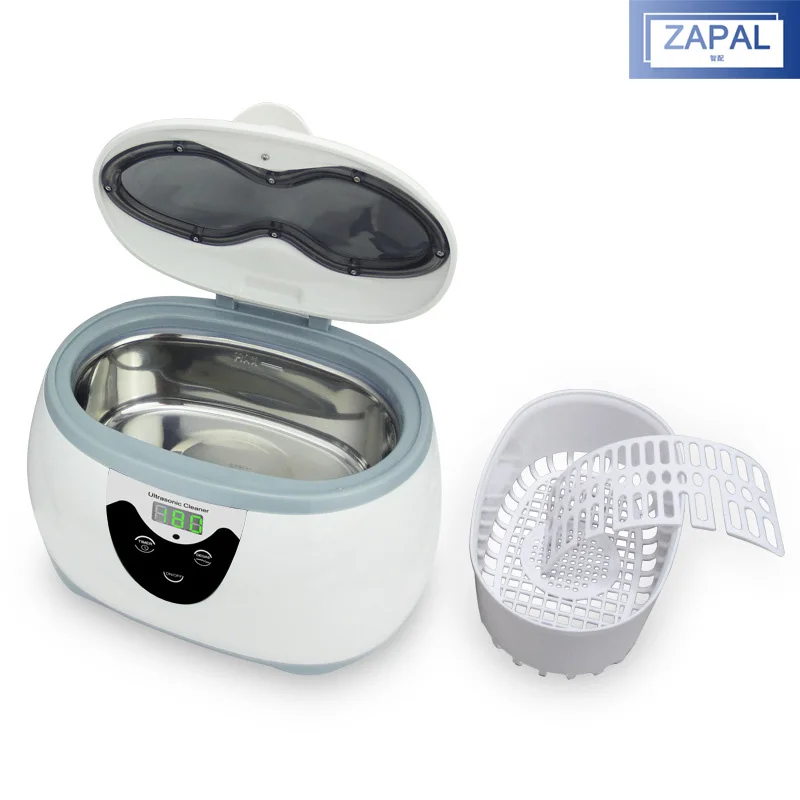 

ZAPAL home appliance Digital ultrasonic cleaner machine 600ml 35W 42KHz portable ultrasound dental cleaner ultrason cleaner