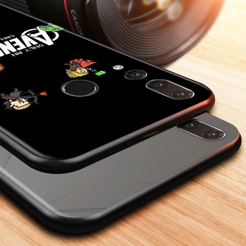 

Silicone Cover Marvel Avengers LOGO Art For Huawei Honor 9 X 9N 8S 8C 8X 8 A V9 7S 7A 7C Pro lite Prime Play 3E Black Phone Case