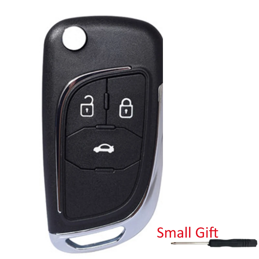 Модифицированный складной Автомобильный ключ OkeyTech для Chevrolet Cruze Epica Lova Camaro Impala Aveo