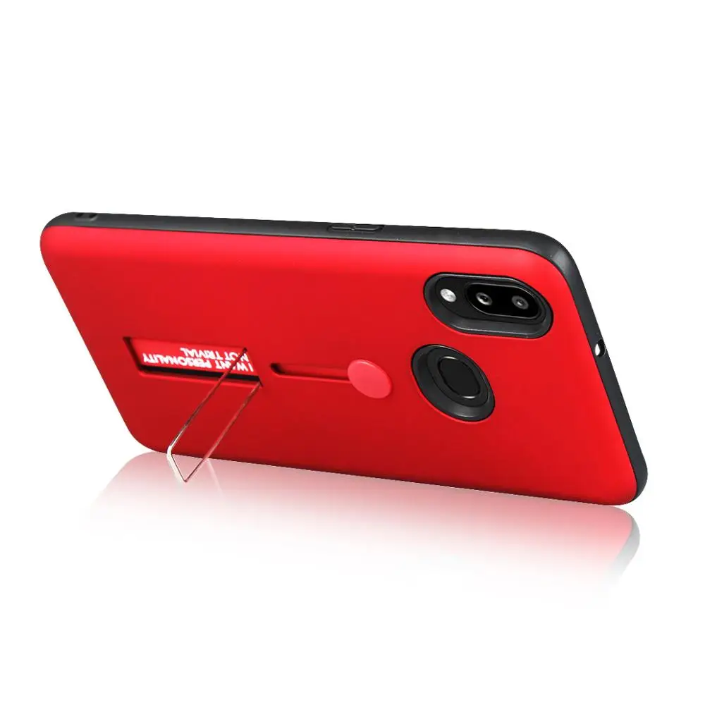 Мягкий противоударный чехол с кольцом подставкой для Samsung Galaxy A10 2019 SM A105F/DS A105FN A105