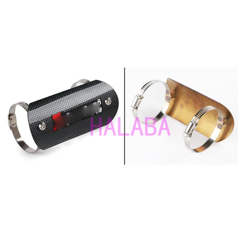 FREE SHIPPING Motorcycle Exhaust Protector Heat Shield Cover For akrapovic yoshimura AR SC GP Muffler MSX125 CBR | Автомобили и