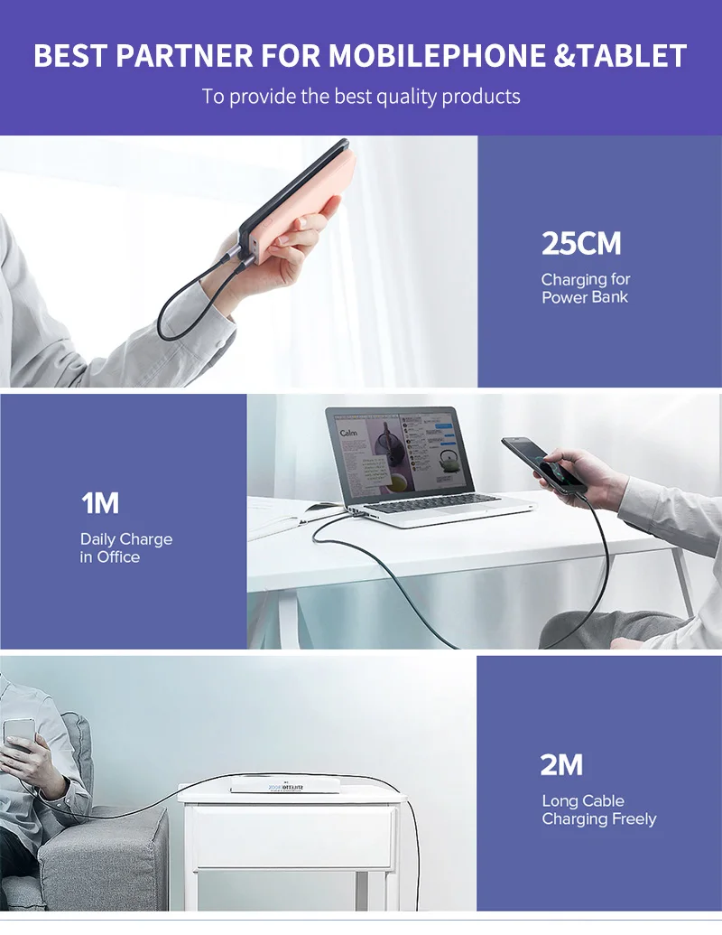 Кабель usb type-C, 3 А, кабель для быстрой зарядки, USB2.0, кабель для синхронизации данных, для samsung Galaxy S9 Plus, Note 9, Xiaomi, Oneplus 6, N036