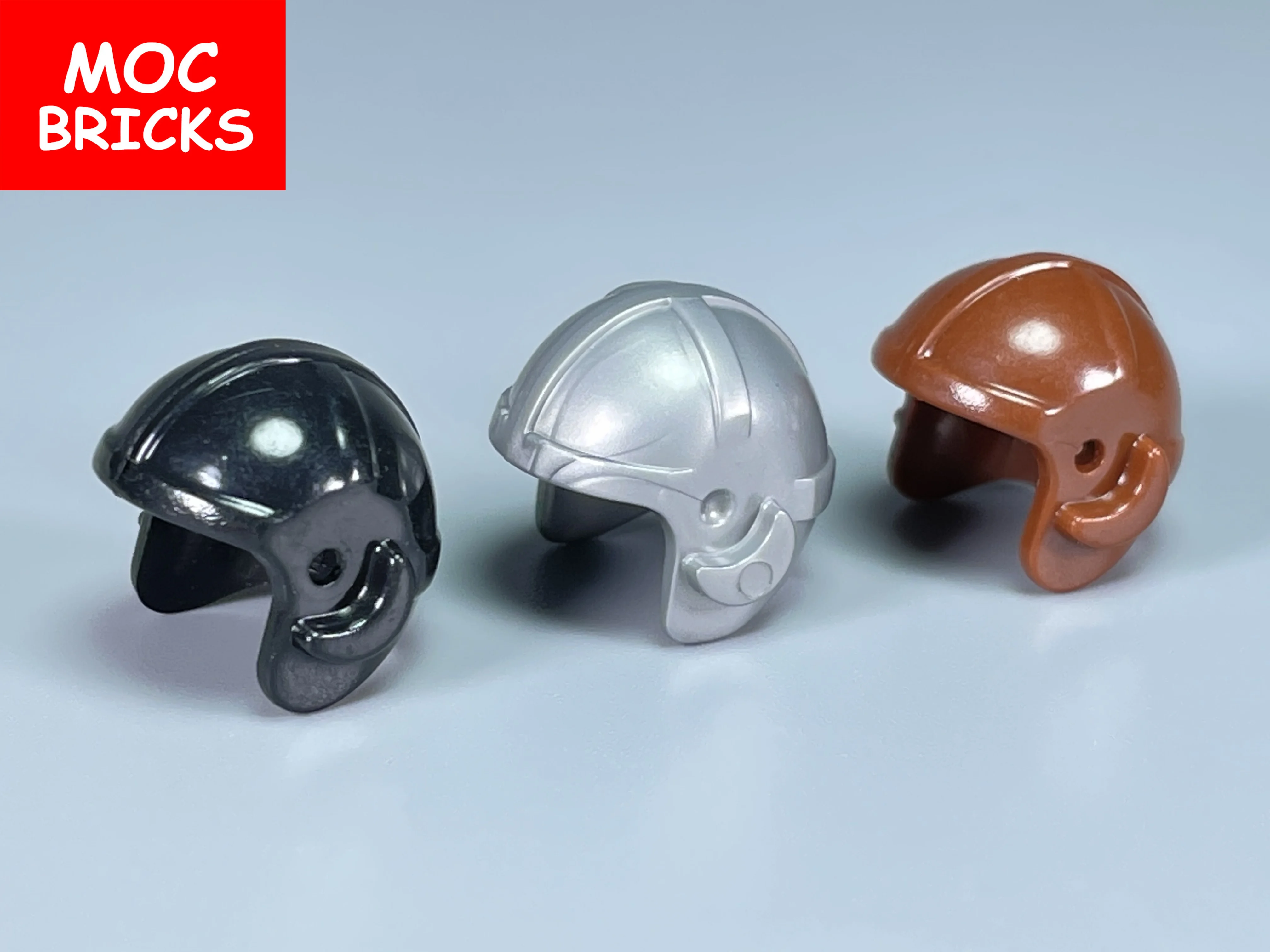 20 шт./лот MOC Кирпичи DIY фигурка шлем головные уборы аксессуары Мини Куклы Фигурки