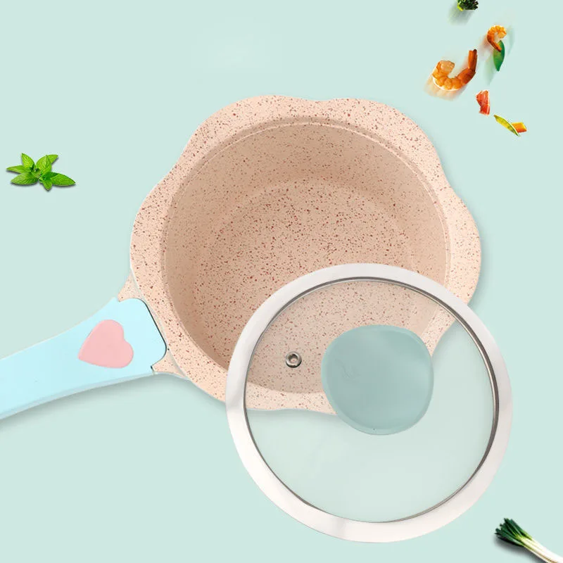 Детская пищевая добавка кастрюля детская антипригарная Кастрюля для молока супа