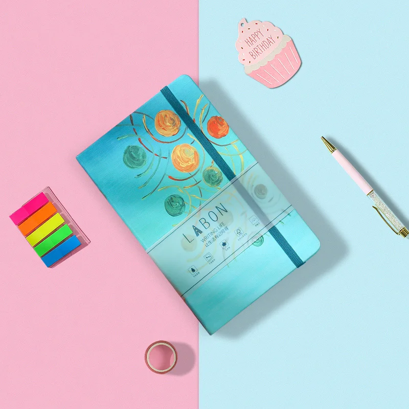 

A5 Hard Cover Bullet в точку Блокнот планер простая фотография