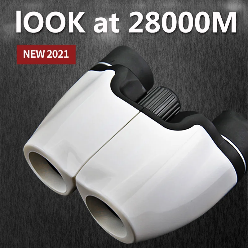 

10X22 Professional Binoculars Telescope Mini Portable Full HD Lens Range Large Objective Binoculars for Outdoor Camping