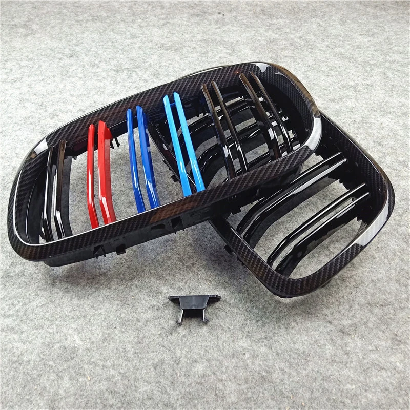 2 шт. новый автомобильный Стайлинг Передняя широкая ножка решетка для X5 X6 E70 E71 ABS