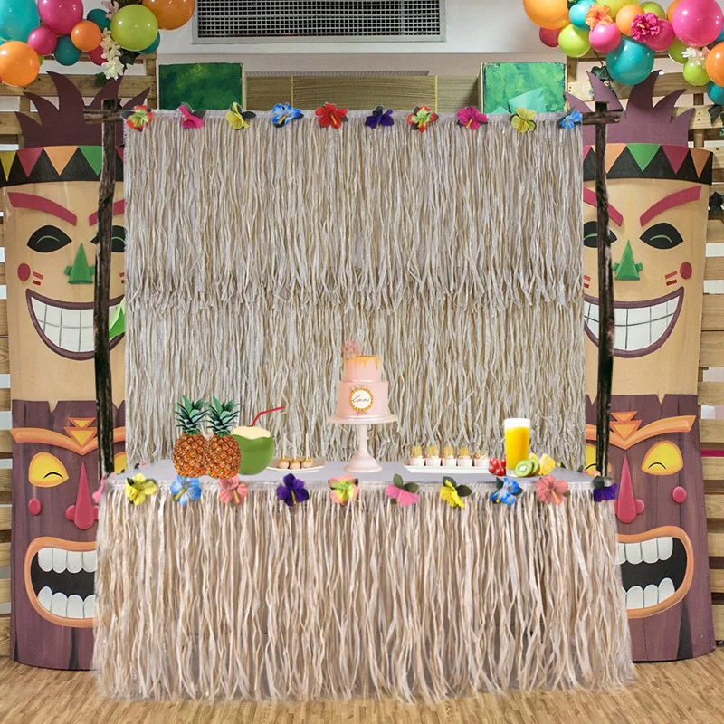 Гавайи Стиль пляжные вечерние скатерти с юбкой пачкой для гостиницы одежда