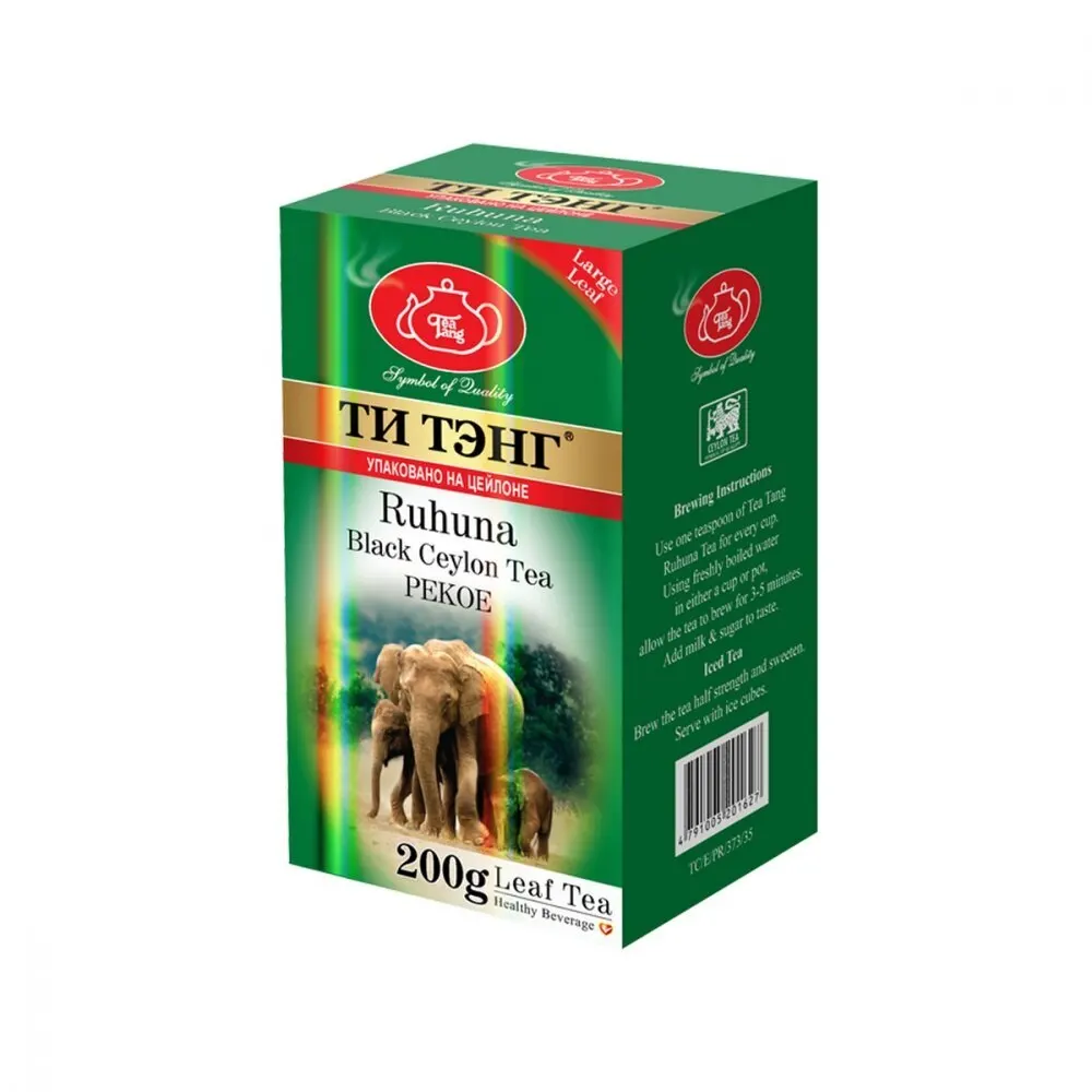 Чай Ти Тэнг &quotRuhuna&quot черный листовой 200 гр | Продукты