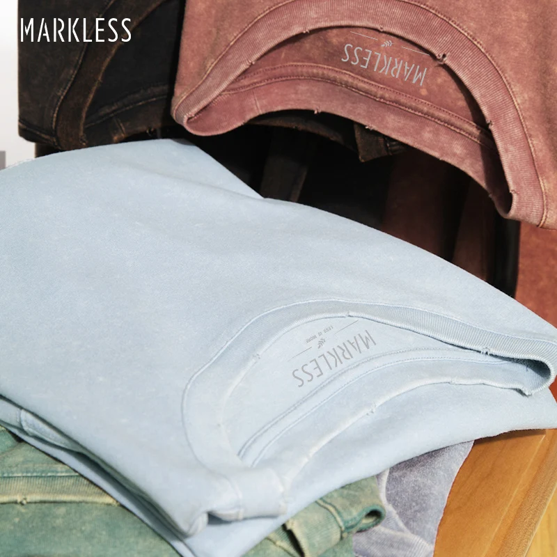 Мужская футболка в стиле ретро без марки хлопковая свободная с коротким рукавом