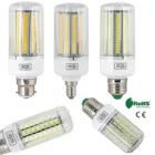 Светодиодный ные лампочки E27 кукурузные B22 E14 5730 SMD 24 светодиодный s - 165 светодиодный s 110V 220V люстра свесветильник для украшения дома ампула YZ