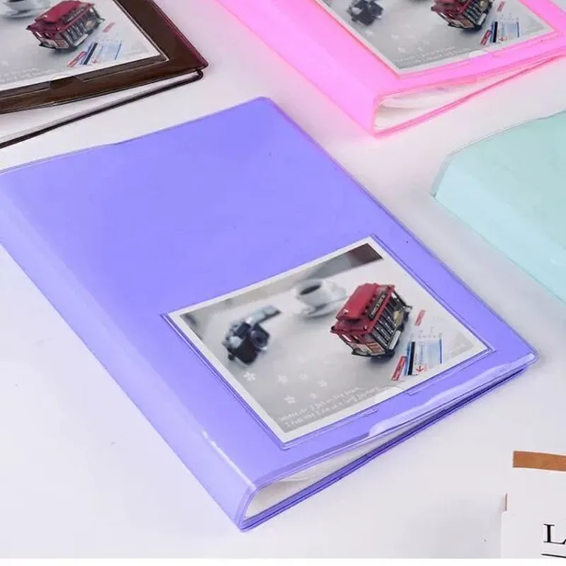 1 шт./лот фотоальбом конфетного цвета 6 дюймов для домашнего путешествия памяти