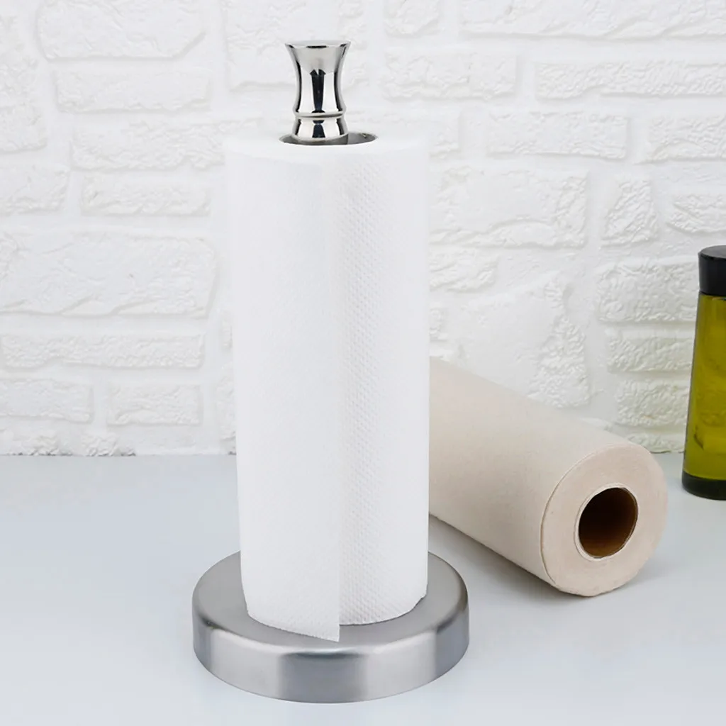 Кухонный держатель для рулона салфеток из нержавеющей стали стоячий тип