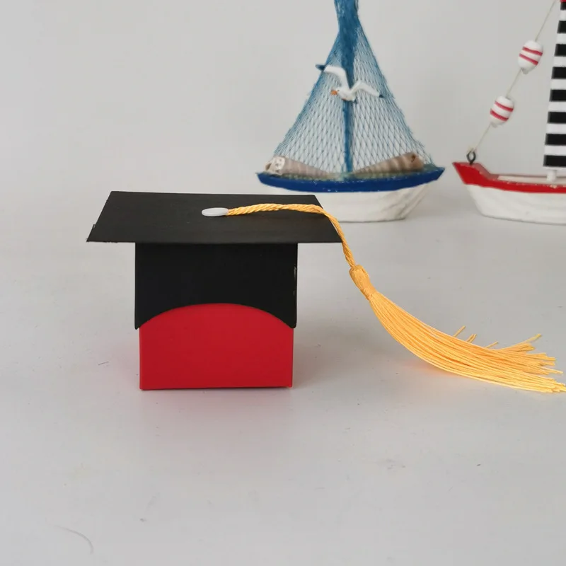 50 шт. бумажная коробка для конфет красного зеленого цветов | Дом и сад