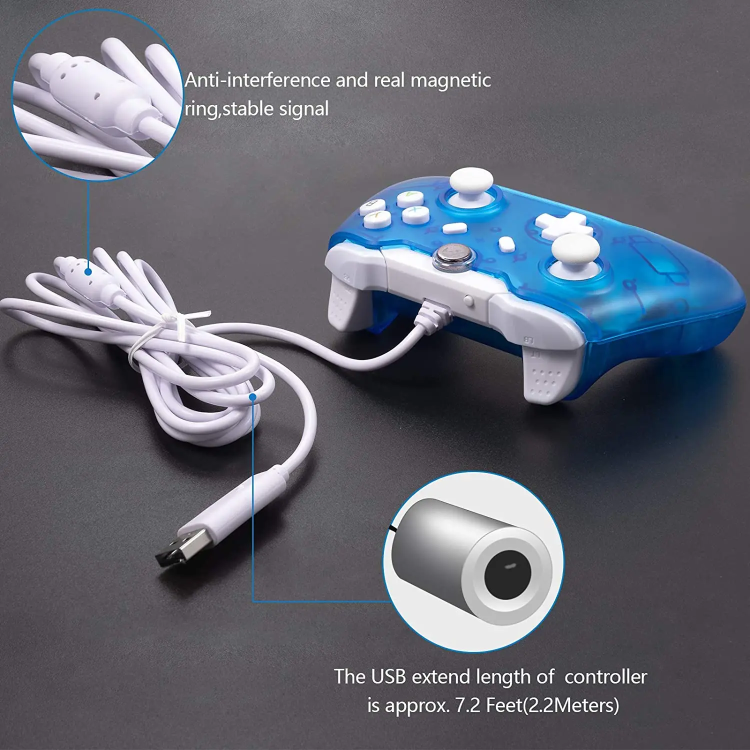 Для Xbox One Проводной USB игровой контроллер геймпад для One/One S & PC Windows джойстик с