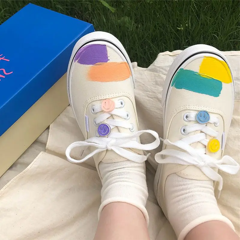 

2021 New Canvas Shoes Women Vulcanize Shoes Student Candy Colors Sneakers Ladies Flats Casual Breathable Walking Travel Tennis