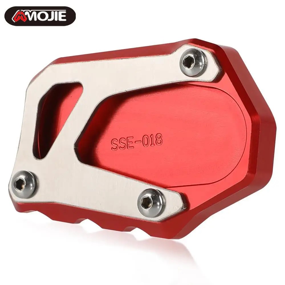 

Motorbike Kickstand Foot Side Stand Extension Pad Support Plate Motorcycle Accessories For SUZUKI V-STROM 1000 XT 2014 2015 2016