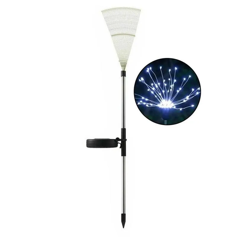 

1pc Garden Solar Lights Firework Party Landscape Path Lawn Lamp Outdoor Waterproof Garden Decoration Light Patio Yard Led Lamps