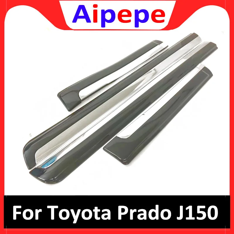 Для Toyota Land Cruiser Prado FJ150 2010-2016 ABS Хром Боковая дверь корпус литье Крышка отделка