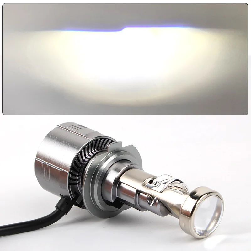 

Automobile Led Headlight H7 H119005 The Low Beam Bulb Modified Into Ultra-bright Spotlight Tangent Laser Headlight