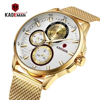 kademan luxury men watch brand casual business male watch full steel waterproof week sport quartz wrist gift relogio masculino