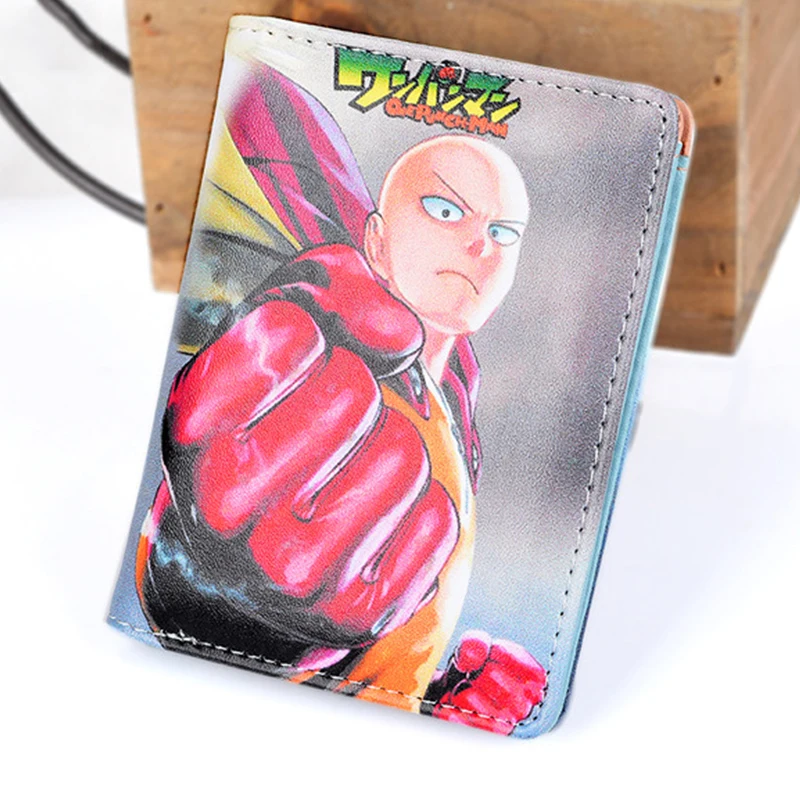 High Quality Cartoon Anime Cosplay One Punch Man Wallet Card Holder Zipper Purse Dollar Price 3 Styles | Багаж и сумки
