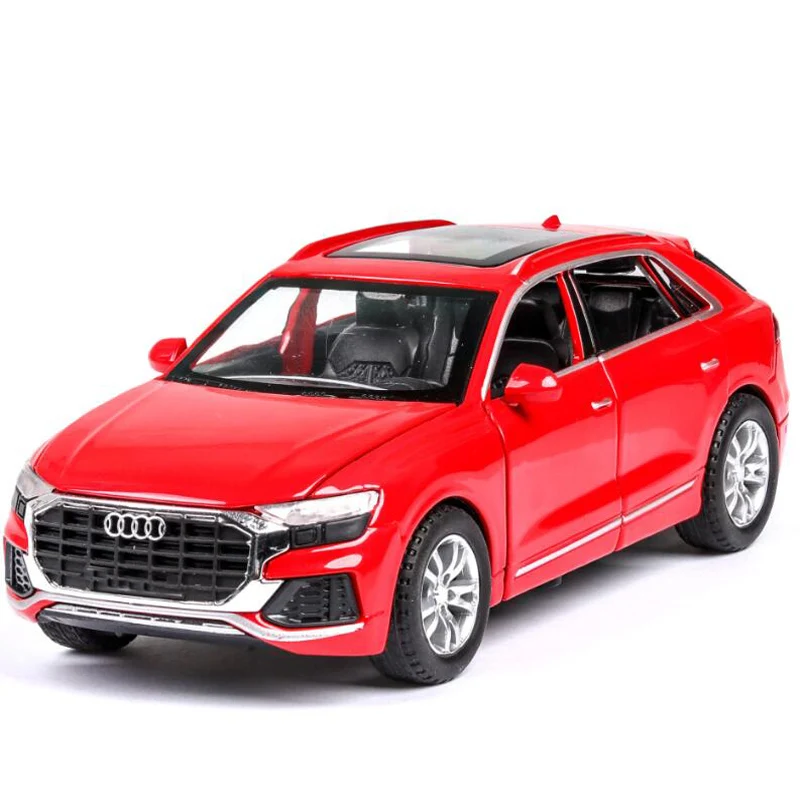 Имитация сплава SUV детские игрушки оттяните назад звук и световые звуковые