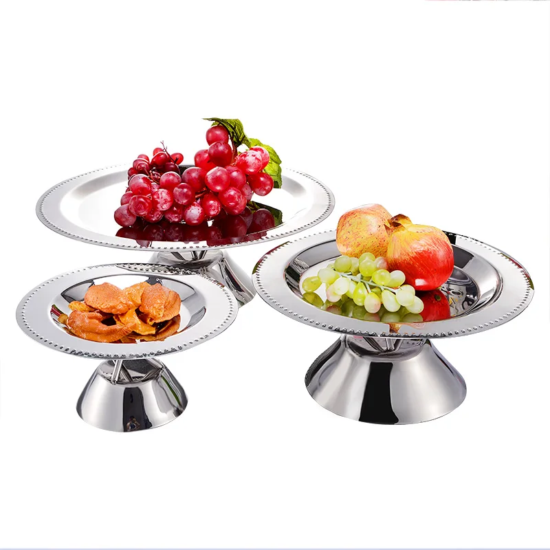 

Bar KTV special large tall fruit plate snack snack plate decoration cake stand cake tray