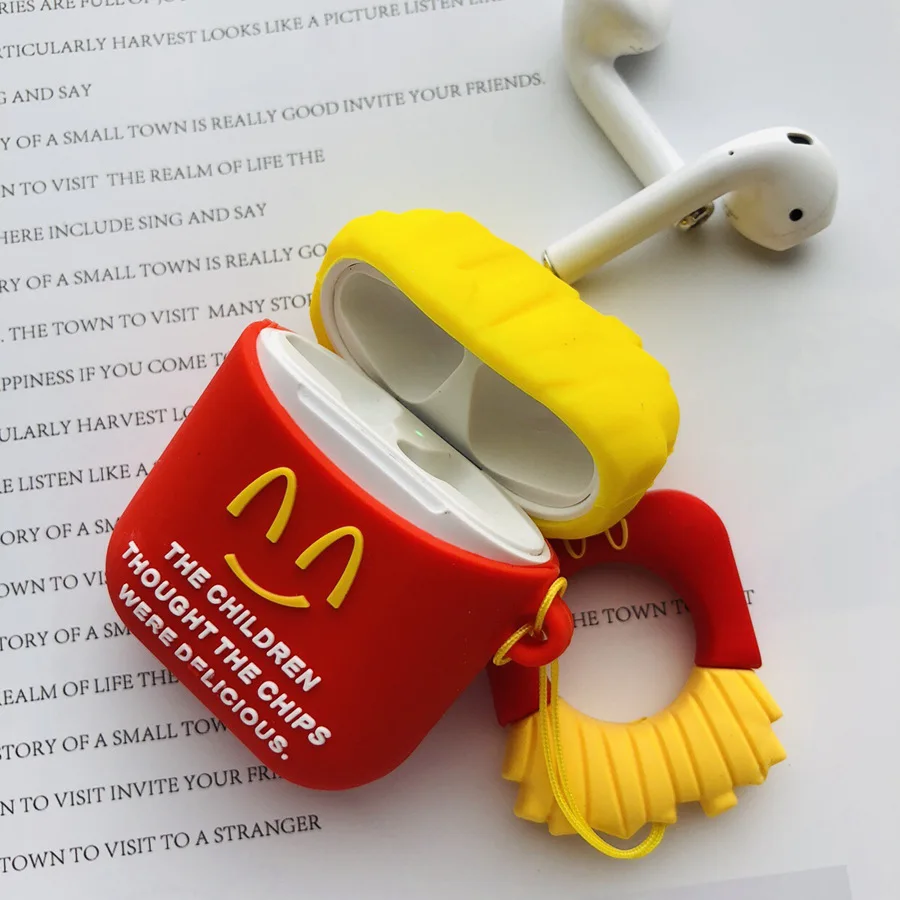 Применимая беспроводная гарнитура AirPods Защитная крышка Apple Bluetooth наушники