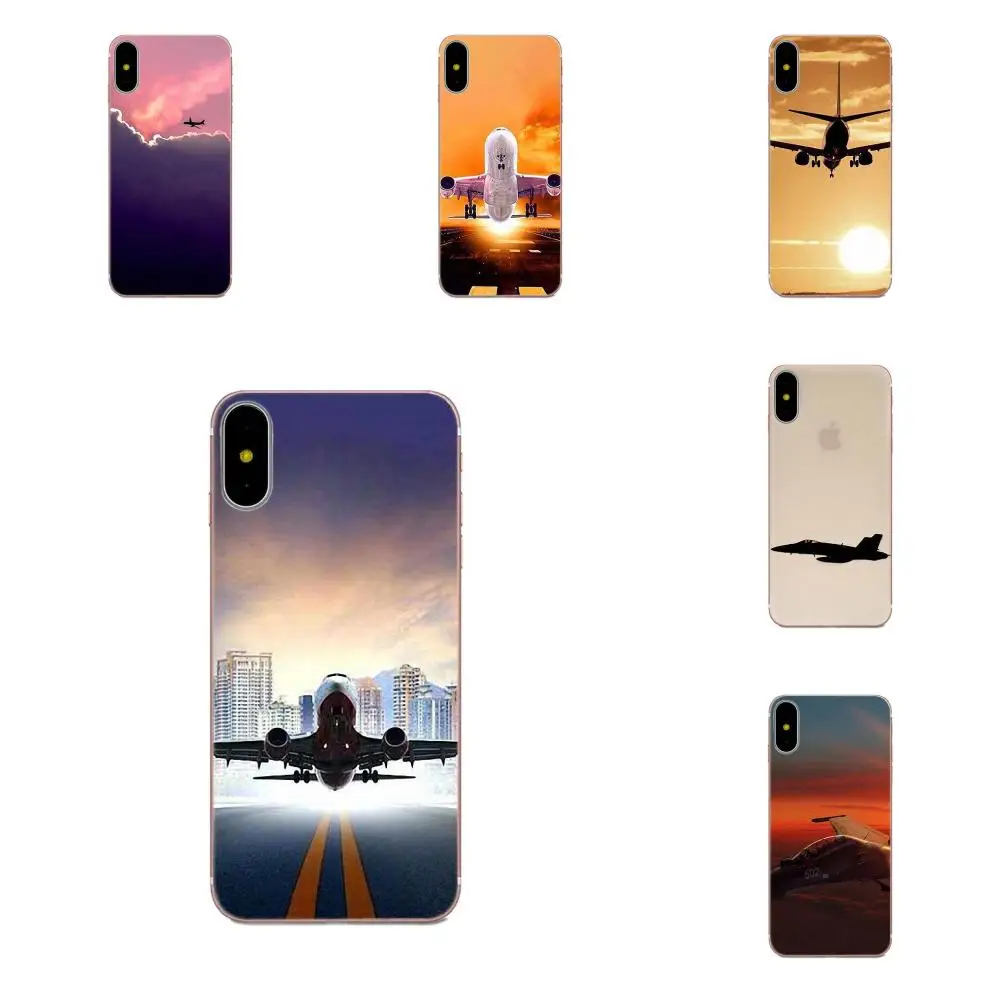 Друзья из аэропорта самолет небо облака закат для Motorola Moto G G2 G3 G4 G5 G6 G7 плюс Xiaomi Redmi