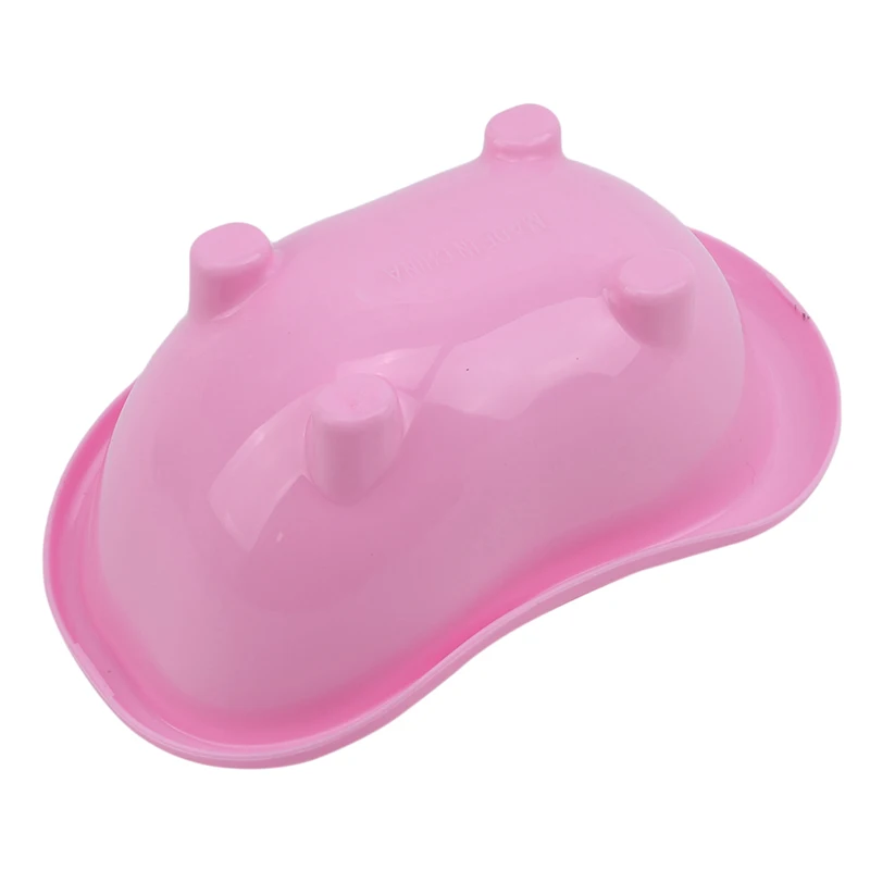 

Hot Selling Creative Cute Bathroom Bathing Case Mini Hamster Gerbils Bathtub Small Pets Bath Sand Room Pink Pet Tub